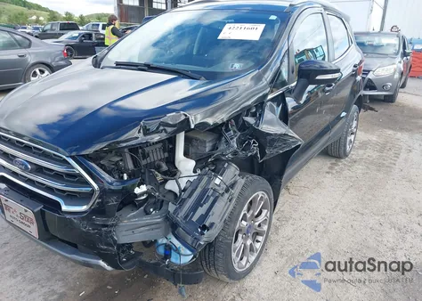 2022 Ford Ecosport Titanium from USA, damaged, VIN MAJ6S3KL6NC472017